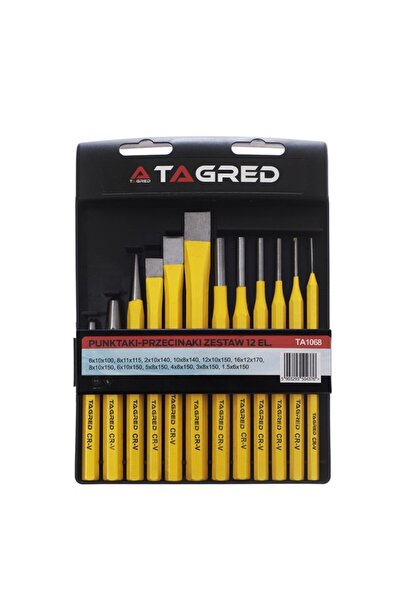 Tagred Professional Set de dălți și mandrine, Tagred, 12 piese
