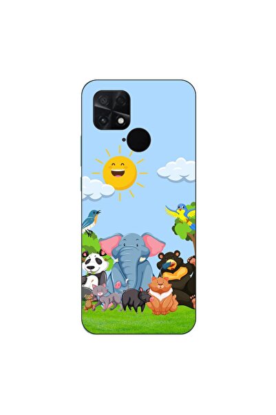 OEM Husa compatibila cu Xiaomi Poco C40 Silicon Gel Tpu Model Prietenii Junglei