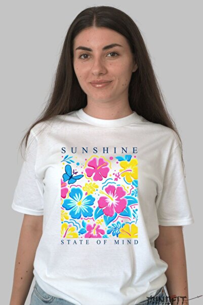 GILDAN Summer Sunshine State Of Mind T-Shirt 1