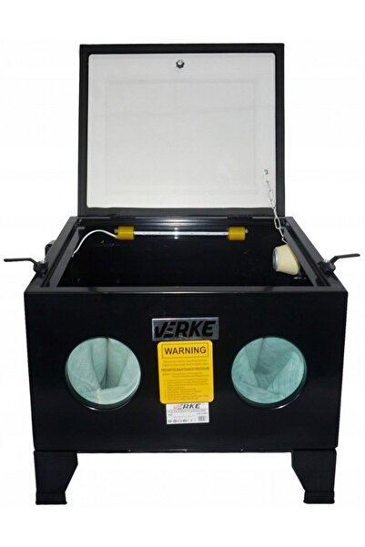 VERKE Cabină de sablare, 90L, V81085