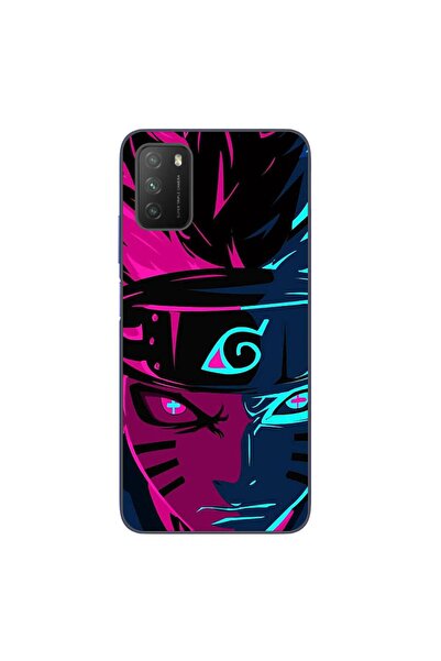 OEM Case compatible with Xiaomi Poco M3 Silicon Gel Tpu Pattern Naruto Purple...