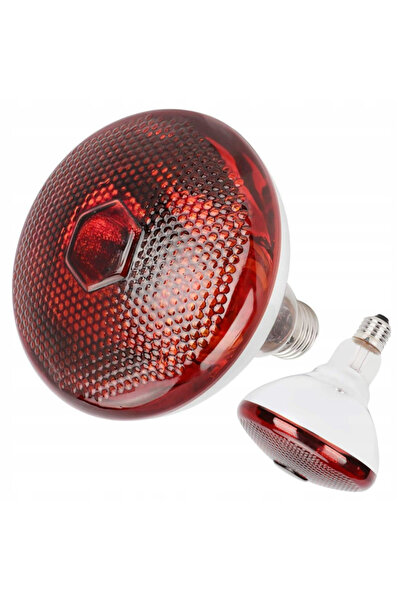 zola Infrared bulb for heating chickens and animals, 175W, red light, diamete...
