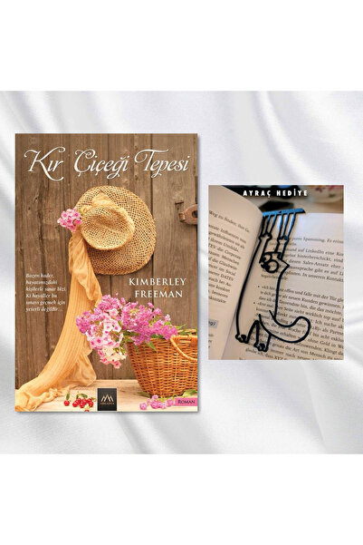 Arkadya Yayınları KIR ÇİÇEĞİ TEPESİ / SALLANAN KEDİ FİGÜRLÜ KİTAP AYRACI HEDİYE