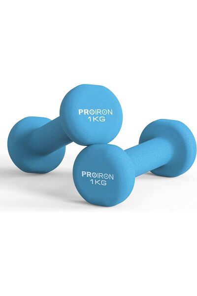 PROIRON Neoprene Dumbbell for Exercise and Fitness, 1kg, 1.5kg, 2kg, 3kg, 4kg...
