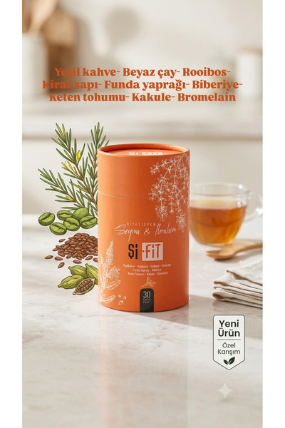 DİYETİSYEN ŞEYMA İBRAHİM Şİ-Fit Tok Tutan Bitki Çayı-30 Süzen Poşet Çay