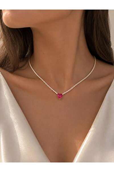 IAMIRA Tennis necklace, plated
