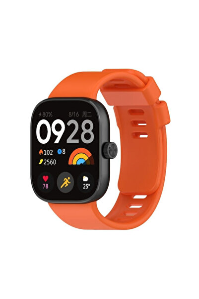 OEM Λουράκι Σιλικόνης Πορτοκαλί (Redmi Watch 4 / Redmi Watch 5)