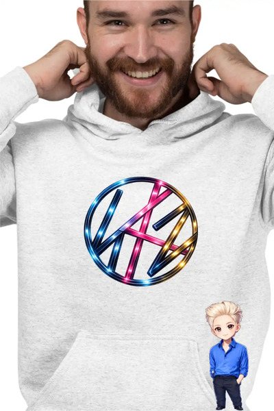 OEM Ανδρικό Φούτερ με Κουκούλα Stray Kids Vibe Kpop Merch