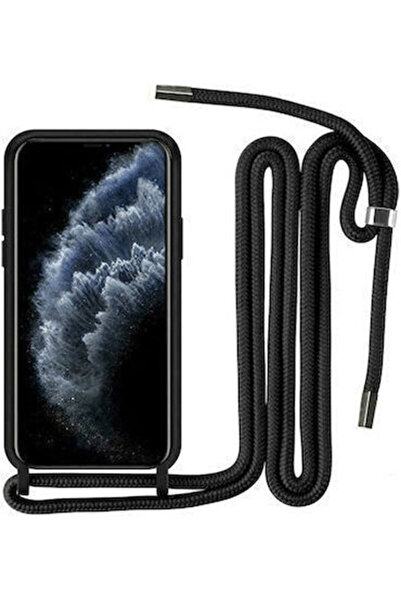OEM Θήκη Πλάτης Σιλικόνης με Λουράκι Μαύρο (Redmi 12 4G) Κωδικός: 5068993
