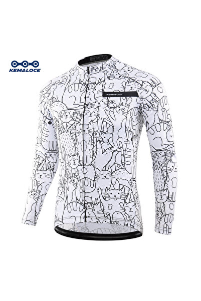 Choice3 قميص ركوب الدراجات LJ-012 KEMALOCE مقاس 2XL بأكمام طويلة للرجال والنس...