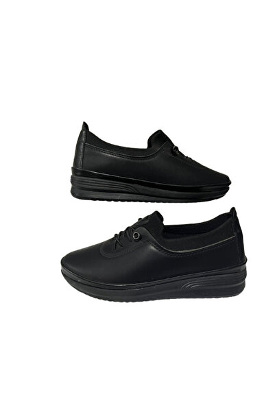 Ayzen - Women's Black Orthopedic Sole Casual Stylish Shoes