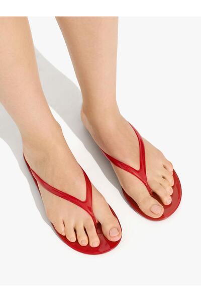 PARFOIS Kadın Düz Jelly Sandalet