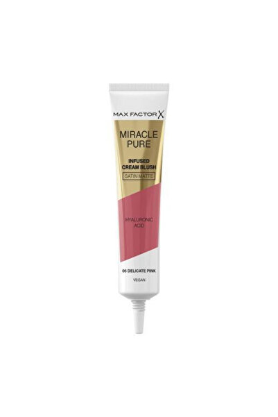Max Factor ΡΟΥΖ MIRACLE PURE INFUSED CREAM BLUSH 005 DELICATE PINK 15ML