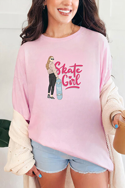 Sarah's Boutique Women's T-shirt – 100% cotton – Skate Girl