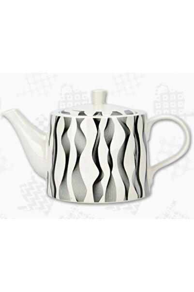 Livada cu Ceai Retro Porcelain Teapot "Waves" Collection