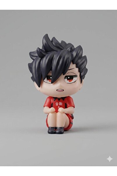 TÜTSÜ SEPETİ Haikyuu Kuroo Anime Figür - Tetsurou 10 cm Masa Dekoru - Koleksi...