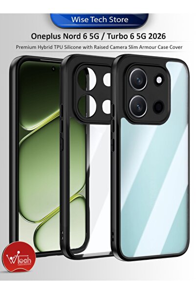 Wtech Oneplus Nord 6 5G / Turbo 6 5G 2026 Premium Hybrid TPU Silicone with Ra...