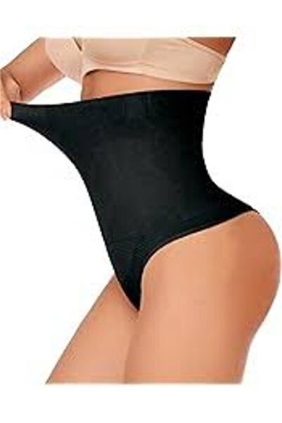 CheChury Lenjerie Modelatoare pentru Femei CheChury, Tanga, Talie Înaltă, Inv...