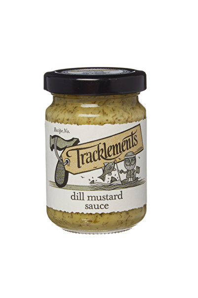 TRACKLEMENTS British Dill Mustard Sauce - Perfecr for Gravadlax & Smoked Fish...