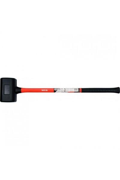 yato YT-46273 Rubber Mallet with Fiberglass Handle, 5.5 kg