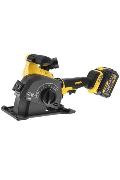 Dewalt 125мм Каналкопач 54V Li-Ion 2x6.0Ah XR FLEXVOLT Жълт