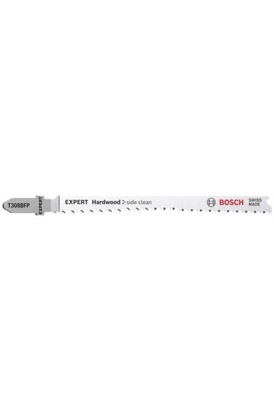 Bosch T 308 BFP Bimetal Jigsaw Blades Set, 5 pcs, Laminate Panels & Plasterbo...
