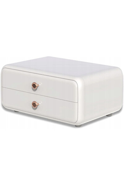 OEM Organizator De Produse Cosmetice, F19, Machiaj, Sertare, 12x18x26 cm, Alb