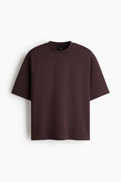 H&M Pamuklu Boxy Tişört Relaxed Fit