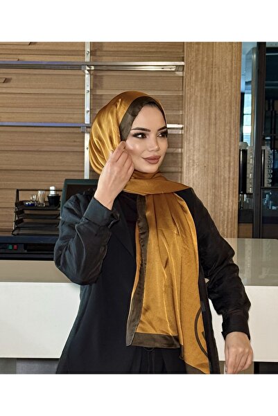 tomrisboutique شال حجاب فاخر من الحرير الفوال مقاس 70 × 180 سم