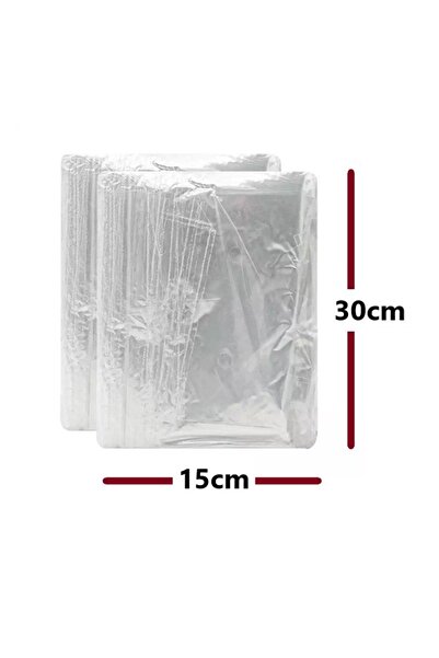 JokeyAmbalaj 20X30Cm Flexible Durable Tapeless 8Mic. Naylon Bakliyat Poşeti A...