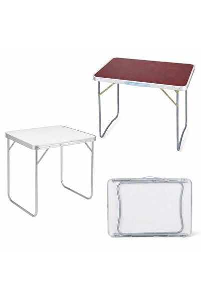 Zenorius Masă Pliabilă 50x70cm, Tip Servietă cu Mâner, Cadru Aluminiu, Portab...