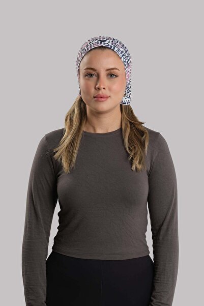 HÜRREM BONE Bandană roz practică, gata de purtat, cu model nisipos, tip tub, ...