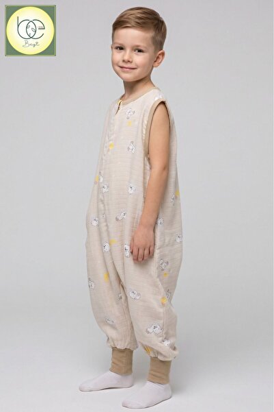Begisa Muslin Wide Strap Sleeping Bag 0.5 Tog Thin Summer Style