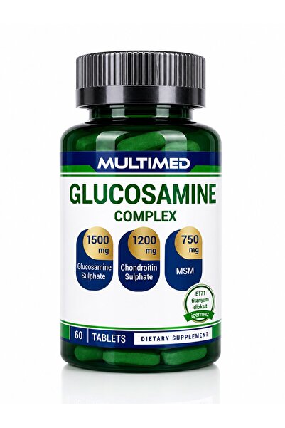 Multimed Glucosamine Complex – Glukozamin, Kondroitin, MSM & Kolajen Eklem De...