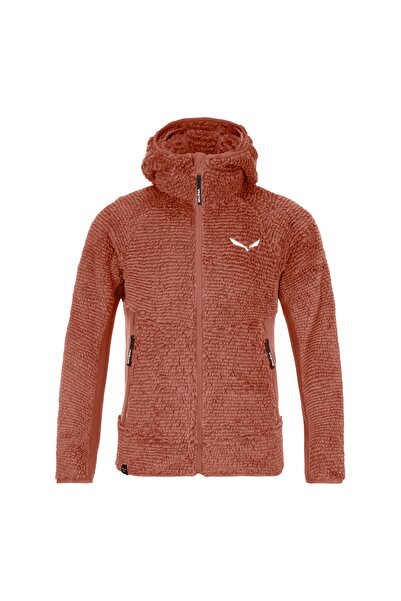 Salewa Детски трекинг полар Puez Highloft Polarlite 2 FW 2025-Светло оранжев-116