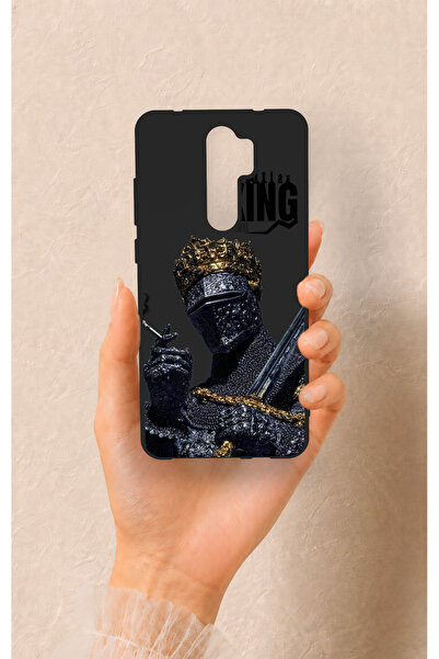 Vip Case Redmi Note 8 Pro Uyumlu King Desenli Silikon Kılıf