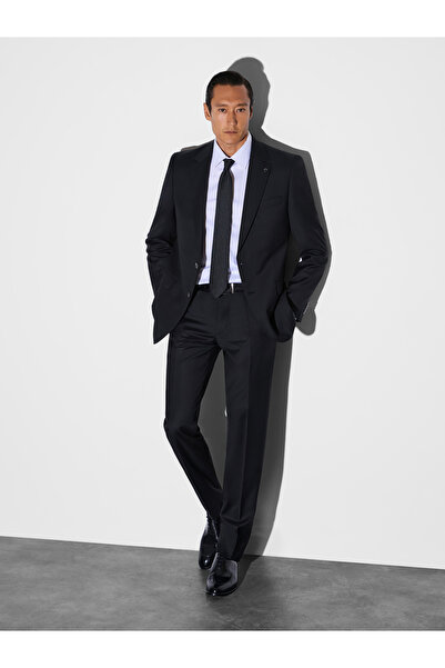 Cacharel Black Slim Fit Suit 50324516-Vr046