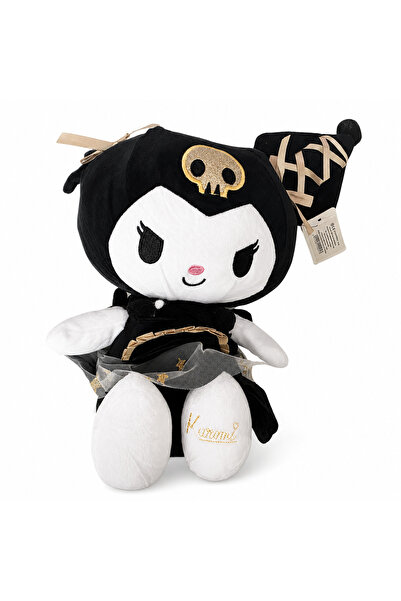 OEM Kuromi Plus de Jucărie Moale, Păpușă de Pluș Kawaii Negru-Alb, Cadou pent...