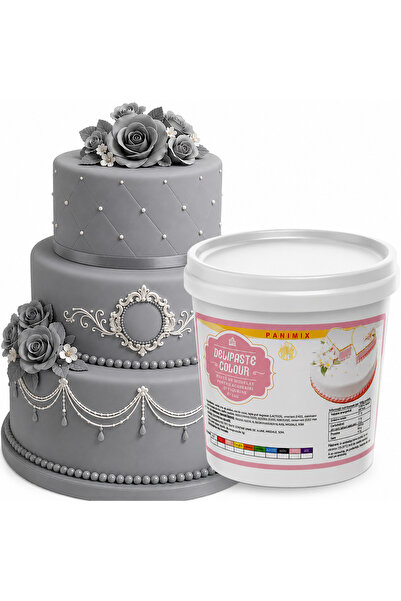 Creative Delice Pasta de zahăr Delipaste – Gri 1kg
