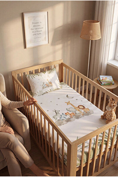 Talia Home مفرش سرير للأطفال بنمط سفاري TLABP-041