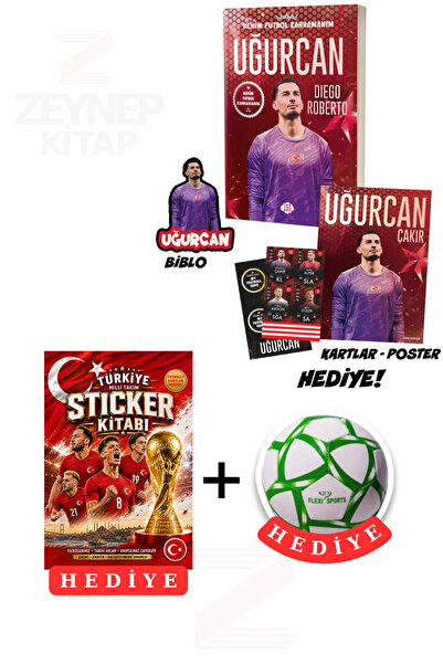 Parodi Yayınları Benim Futbol Kahramanım Uğurcan Çakır (Poster-Kart-Sticker K...