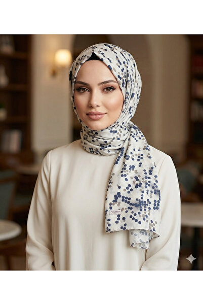 REMOMODA Polka Dot Patterned Cotton Soft Shawl, High Quality