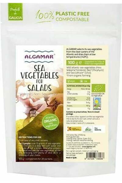 Algamar Mix de alge pentru salata bio 100g