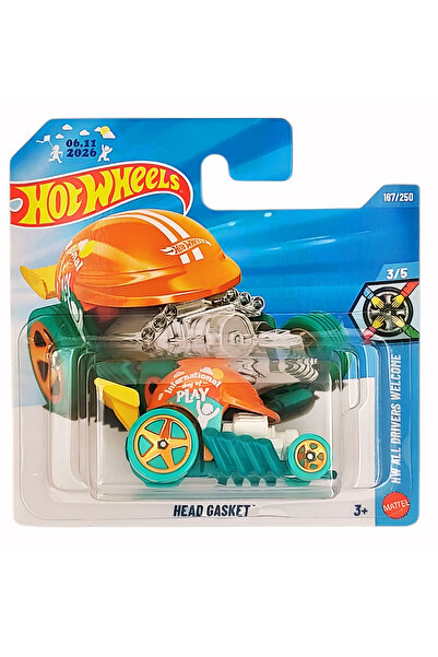 HOT WHEELS 2026 Head Gasket - 1/64 Metal Car - Jjk11