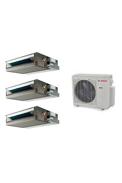 Bosch Multi Kanallı İnverter Klima 42000 Btu 1 Dış + İç Ünite 18000 + 18000 +...