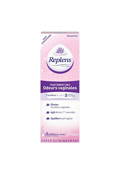 Replens Gel de tratament vaginal, Pachet cu 3 aplicatoare, Fără parfum, 5ml p...