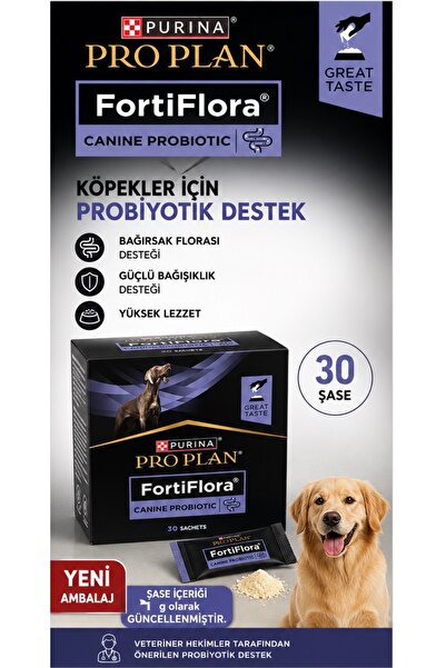 Pro Plan FortiFlora Köpek Probiyotiği 30 Şase (Yeni Ambalaj - 1 g Şase)
