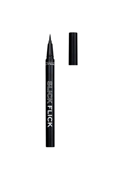 Revolution Tus de Ochi - Eyeliner Relove Slick Flick, Negru, 1 buc