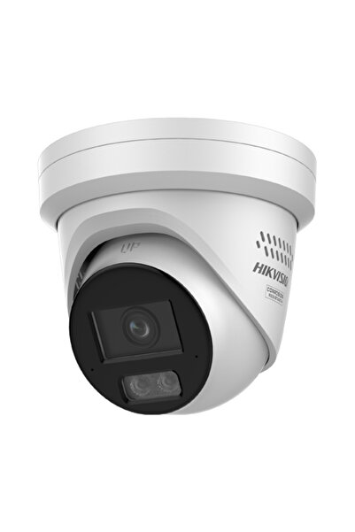 Hikvision Κάμερα παρακολούθησης IP τύπου Turret 8MP Έξυπνο Υβριδικό Φως με