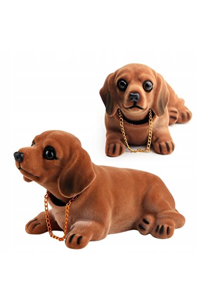 OEM Figurina, Mecanism Cap Pivotant, Piele De Caprioara, Lant Auriu, Inaltime...
